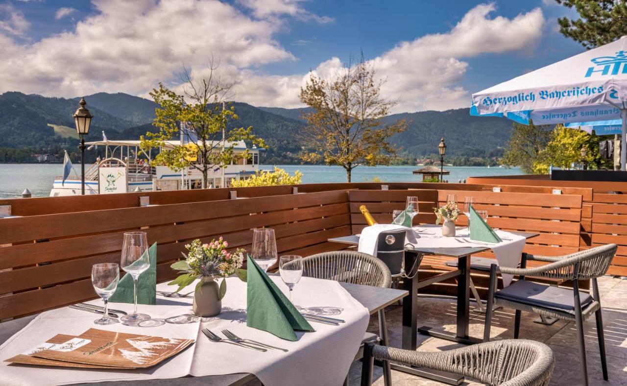 Seehotel Zur Post Tegernsee Bagian luar foto