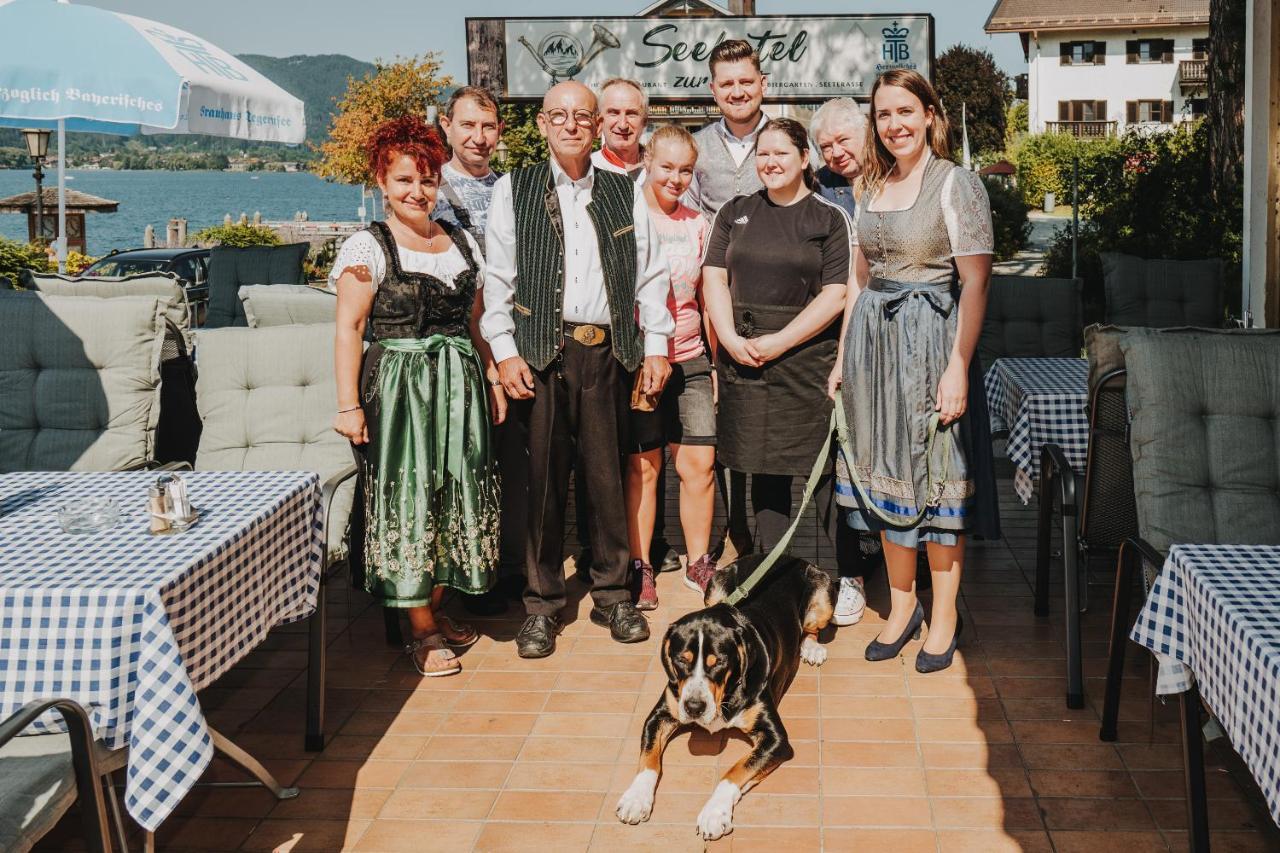 Seehotel Zur Post Tegernsee Bagian luar foto