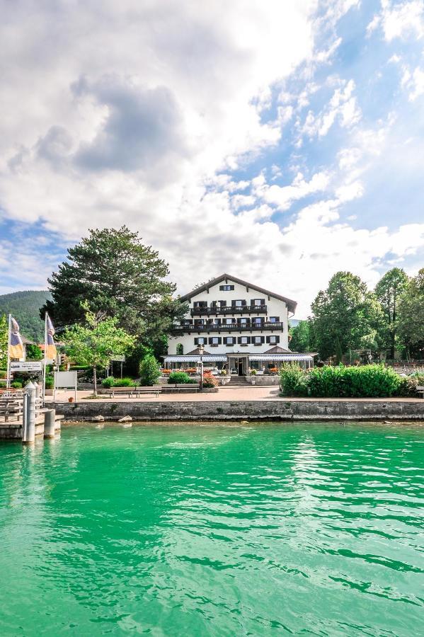 Seehotel Zur Post Tegernsee Bagian luar foto